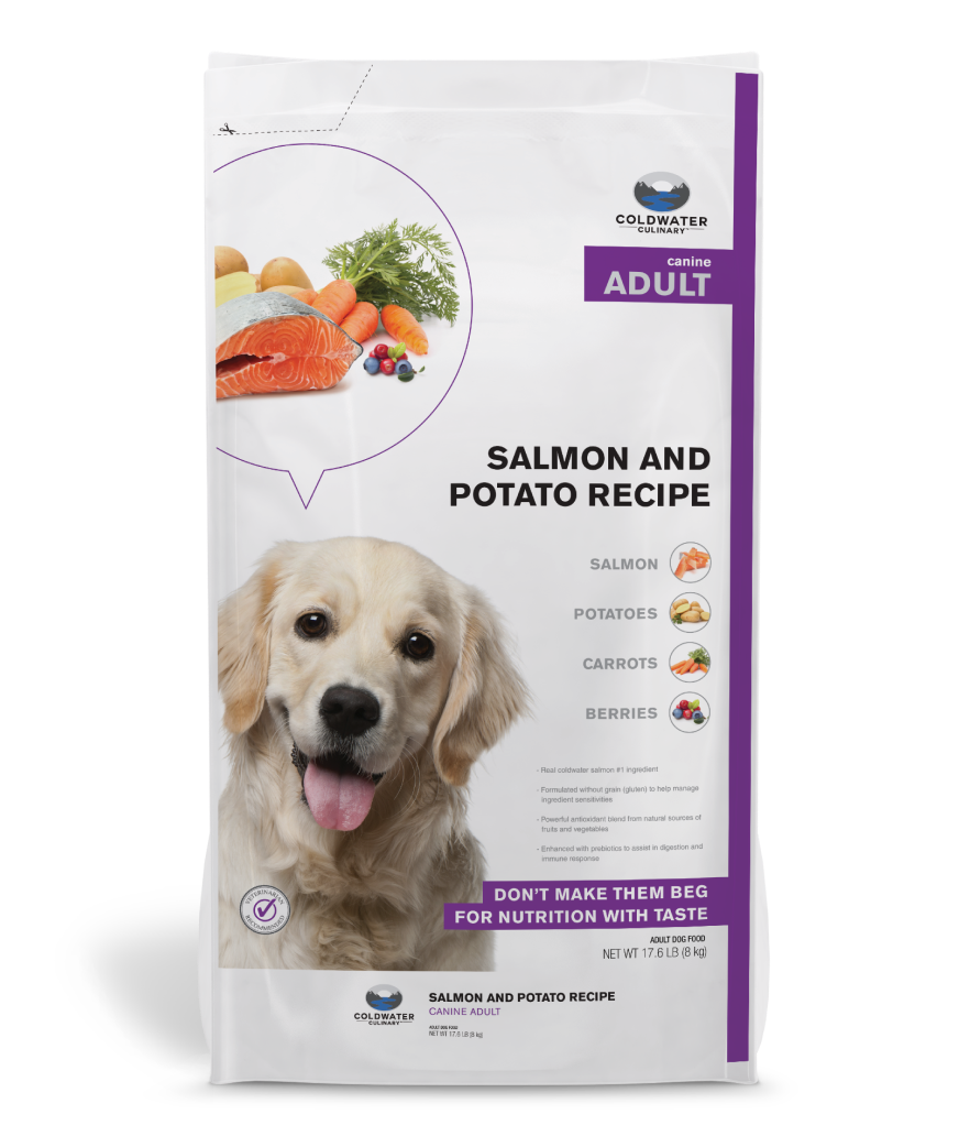 Coldwater Culinary Canine Adult Salmon and Potato 5 lb Bag