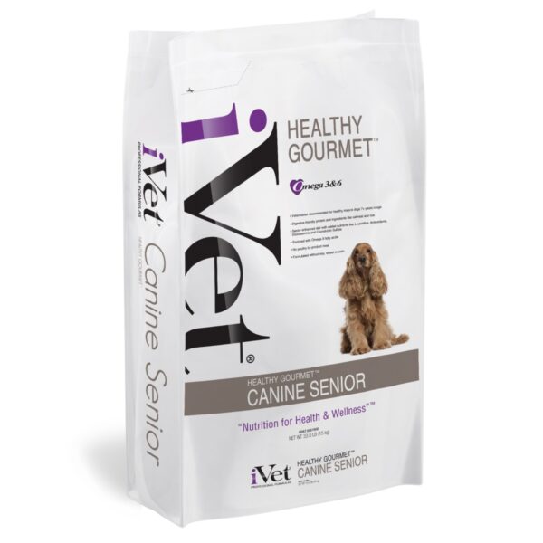 Package Shot Healthy Gourmet Canine Senior Left