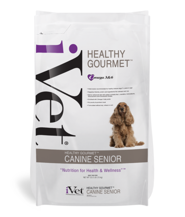 Package Shot Healthy Gourmet Canine Senior Featured Image