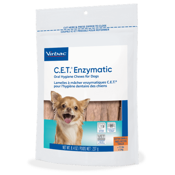 90601_Bag_CET Enzymatic Chews_Extra Small 30 ct._US_right
